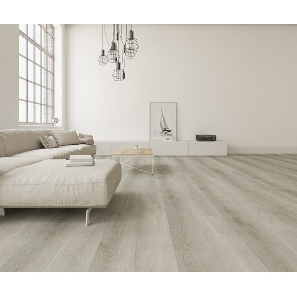 BASIC LVT ΒΙΝΥΛΙΚΗ ΛΩΡΙΔΑ 2mm GREY OAK 98282 NewPlan