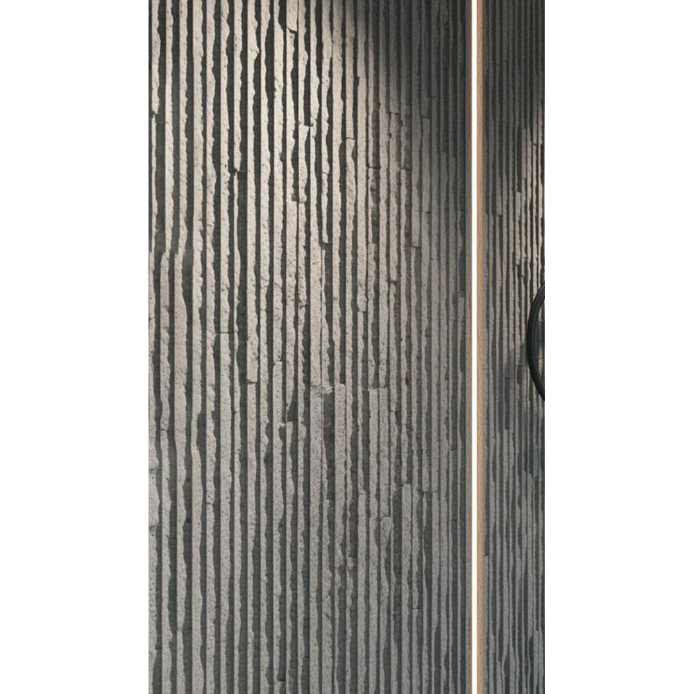 PANEL 111040 (ΚΙΒ 10ΤΜΧ) ΕΥΚΑΜΠΤΗΣ ΠΕΤΡΑΣ 600/1200mm MURETTO STONE LIGHT GREY NewPlan
