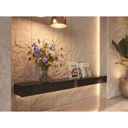 PANEL PU ΤΕΧΝΗΤΗΣ ΠΕΤΡΑΣ 307020 STONE SKIN 600/1200mm BEIGE WHITE NewPlan