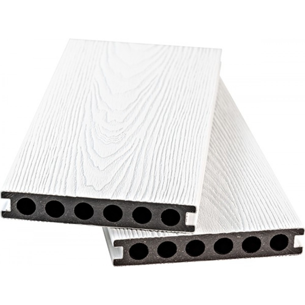 DECK-WPC ΔΑΠΕΔΟΥ PREMIUM 23/140mm WHITE 600130 NewPlan