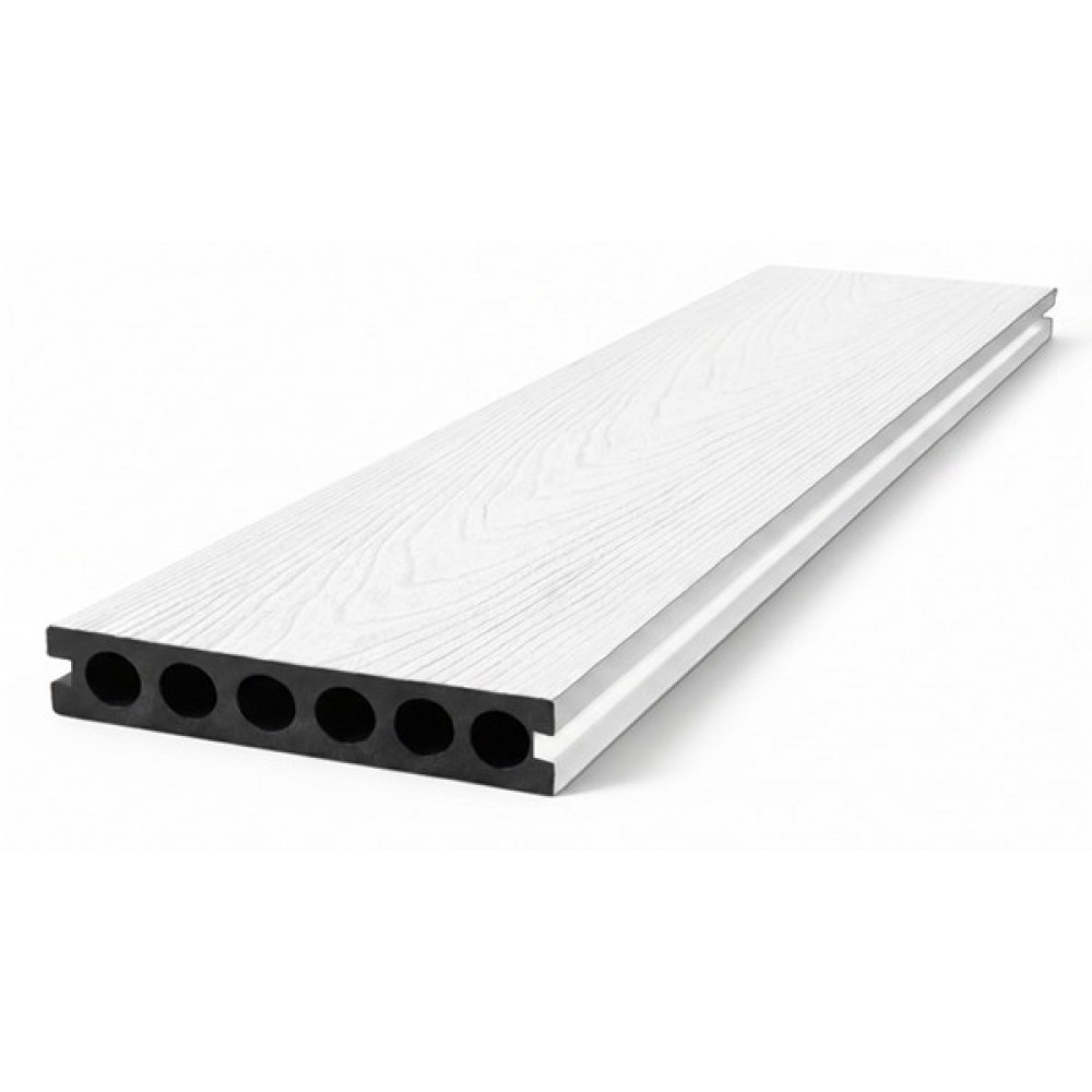 DECK-WPC ΔΑΠΕΔΟΥ PREMIUM 23/140mm WHITE 600130 NewPlan
