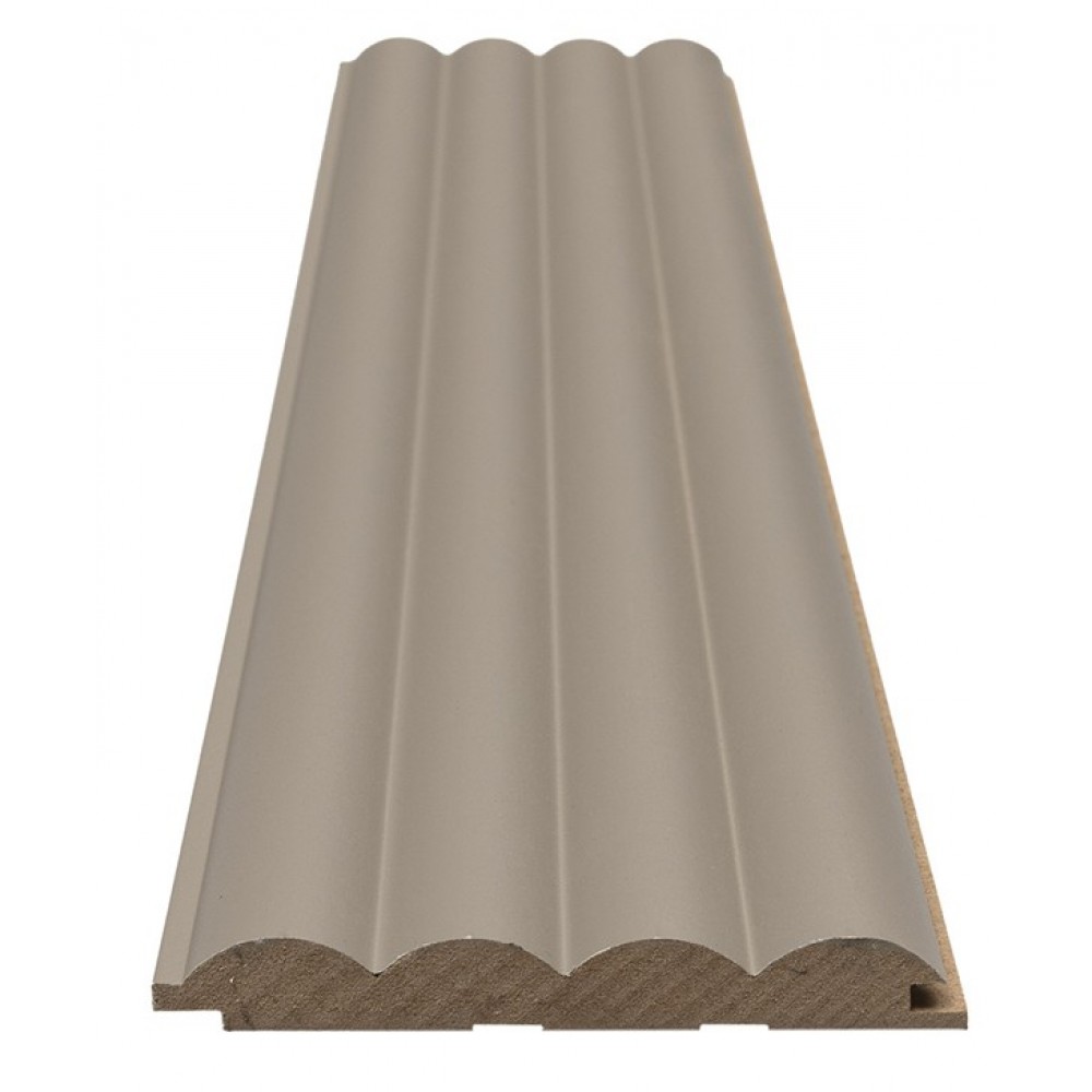 MDF PANEL ΜΕ 3D ΠΗΧΑΚΙΑ 806090 WAVE DL 16/119/2750mm SAND GREY NewPlan