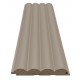 MDF PANEL ΜΕ 3D ΠΗΧΑΚΙΑ 806090 WAVE DL 16/119/2750mm SAND GREY NewPlan