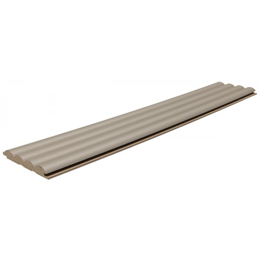 MDF PANEL ΜΕ 3D ΠΗΧΑΚΙΑ 806090 WAVE DL 16/119/2750mm SAND GREY NewPlan