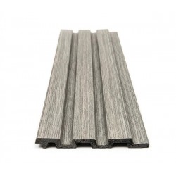PS PANEL ΜΕ 3D ΠΗΧΑΚΙΑ 02 PIANO (ΜΟΝΟΧΡΩΜΟ  ΓΚΡΙ) 12/122/2900mm  GREY NewPlan