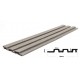 PS PANEL ΜΕ 3D ΠΗΧΑΚΙΑ 02 PIANO (ΜΟΝΟΧΡΩΜΟ  ΓΚΡΙ) 12/122/2900mm  GREY NewPlan