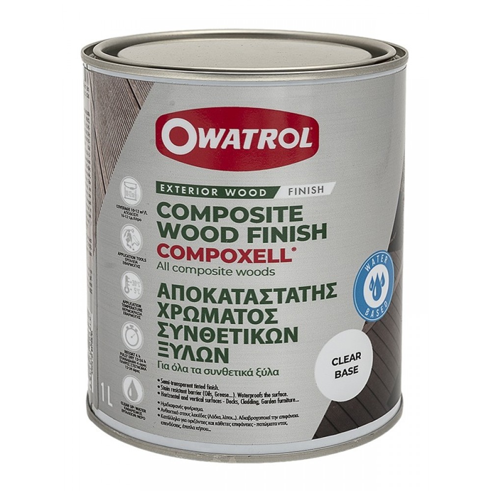 ΑΠΟΚΑΤΑΣΤΑΤΗΣ   OWATROL COMPOXELL  ΑΧΡΩΜΟ  - 1L NewPlan