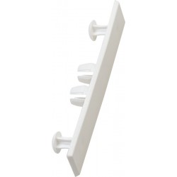 ΤΑΠΑ ΠΛΑΣΤΙΚΗ ΓΙΑ DECK ΔΑΠΕΔΟΥ PREMIUM   23mm 600130 WHITE NewPlan