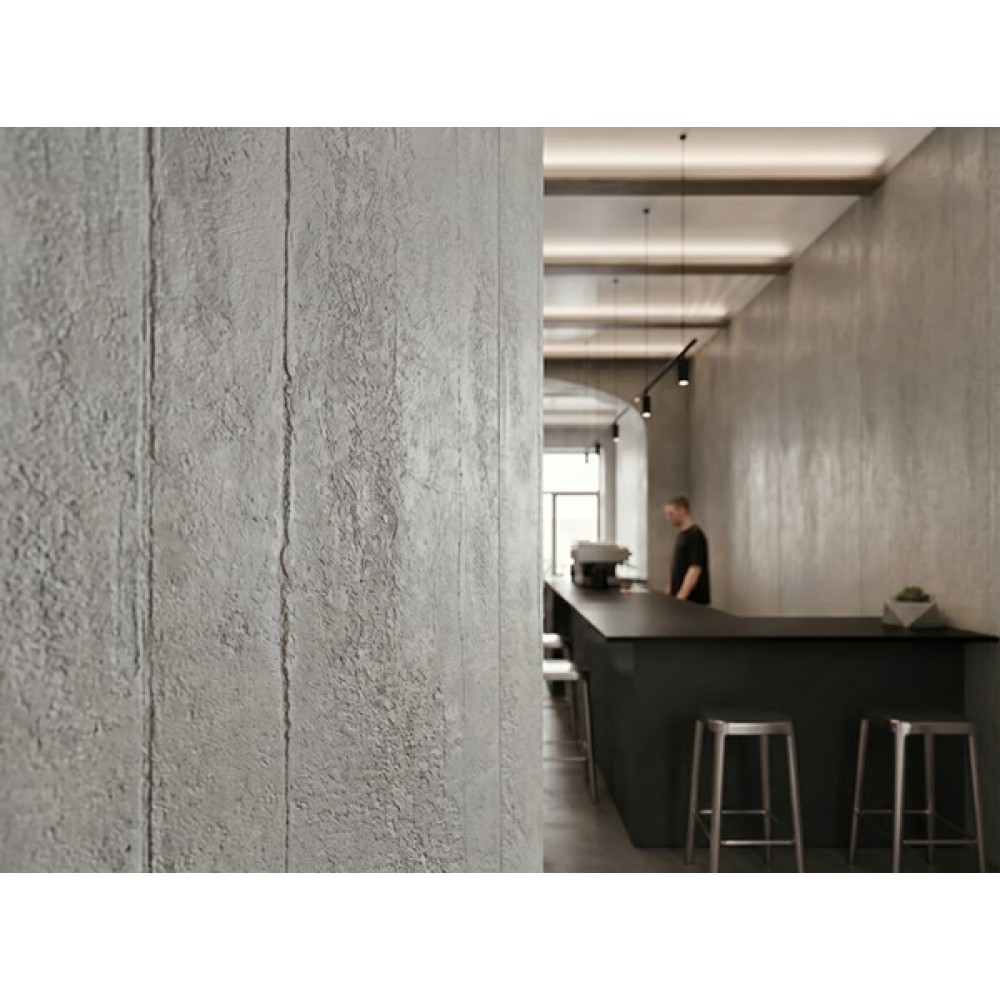 GIGA PANEL 1200/2800mm (ΣΕΤ 2ΤΜΧ)  ΕΥΚΑΜΠΤΗ ΠΕΤΡΑ 117040 CONCRETE BOARD  LIGHT GREY NewPlan