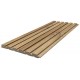 MDF PANEL ΜΕ 3D ΠΗΧΑΚΙΑ 508090 BEAT ST 16/119/2750mm PECAN NewPlan