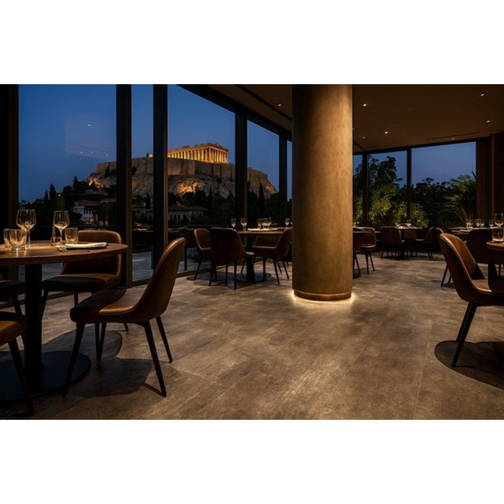 GLUEDOWN 55 LVT ΒΙΝΥΛΙΚΟ ΠΛΑΚΑΚΙ 2.3mm 679M ZINC\STEEL ΣΤΟΚ Π.X. NewPlan