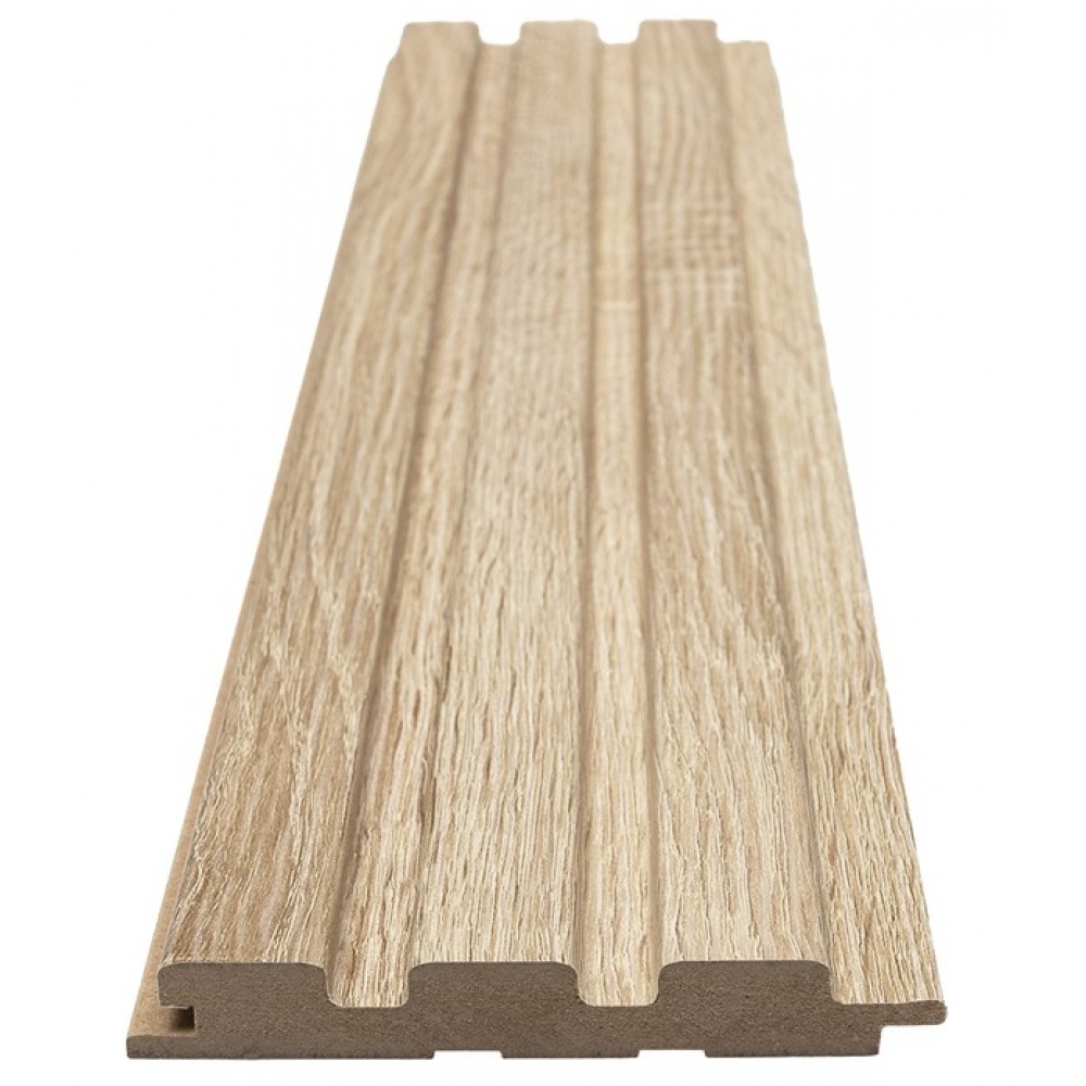 MDF PANEL ΜΕ 3D ΠΗΧΑΚΙΑ 501050 BEAT ST 16/119/2750mm SONOMA OAK NewPlan