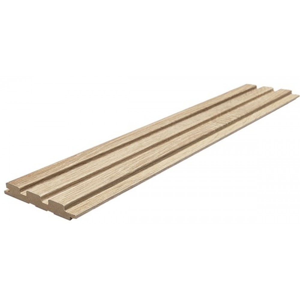 MDF PANEL ΜΕ 3D ΠΗΧΑΚΙΑ 501050 BEAT ST 16/119/2750mm SONOMA OAK NewPlan
