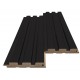 MDF PANEL ΜΕ 3D ΠΗΧΑΚΙΑ 505090 BEAT ST 16/119/2750mm BLACK NewPlan