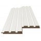 MDF PANEL ΜΕ 3D ΠΗΧΑΚΙΑ 502040 BEAT ST 16/119/2750mm WHITE NewPlan