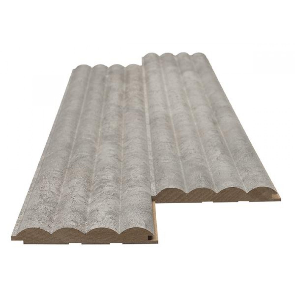 MDF PANEL ME 3D ΠΗΧΑΚΙΑ 804070 WAVE ST 16/119/2750mm CHICAGO CONCRETE NewPlan