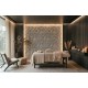 PANEL PU ΤΕΧΝΗΤΗΣ ΠΕΤΡΑΣ 321040 MOUNTAIN ROCK 600/1200mm LIGHT GREY NewPlan