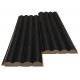MDF PANEL ME 3D ΠΗΧΑΚΙΑ 805090 WAVE ST 16/119/2750mm BLACK EDITION NewPlan