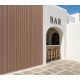 WPC PANEL 2ης ΓΕΝΙΑΣ ΜΕ 3D ΠΗΧΑΚΙΑ 25/147.5mm OAK 5580 NewPlan