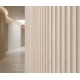 GIGA PANEL 1200/2800mm (ΣΕΤ 2ΤΜΧ)  ΕΥΚΑΜΠΤΗ ΠΕΤΡΑ 113020 RIPPLE BOARD BEIGE WHITE NewPlan