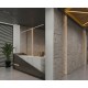PANEL PU ΤΕΧΝΗΤΗΣ ΠΕΤΡΑΣ 305040 STONE SKIN 600/1200mm LIGHT GREY NewPlan