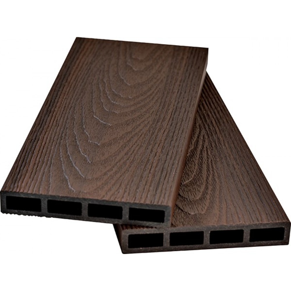 WPC ΠΕΡΙΦΡΑΞΗΣ PREMIUM  20/120mm  WALNUT 25110 NewPlan