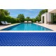 ΠΛΑΣΤΙΚΟ ΔΑΠΕΔΟ ZIGZAG ΜΑΤ 5mm BLUE 1.20Μ NewPlan