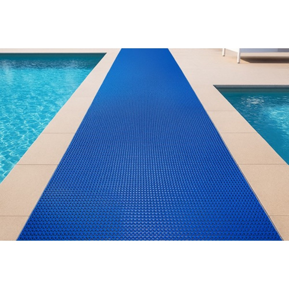 ΠΛΑΣΤΙΚΟ ΔΑΠΕΔΟ ZIGZAG ΜΑΤ 5mm BLUE 1.20Μ NewPlan