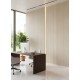 PANEL 119020 (ΚΙΒ   8ΤΜΧ) ΕΥΚΑΜΠΤΗΣ ΠΕΤΡΑΣ 600/1200mm LINE STONE BOARD BEIGE WHITE NewPlan