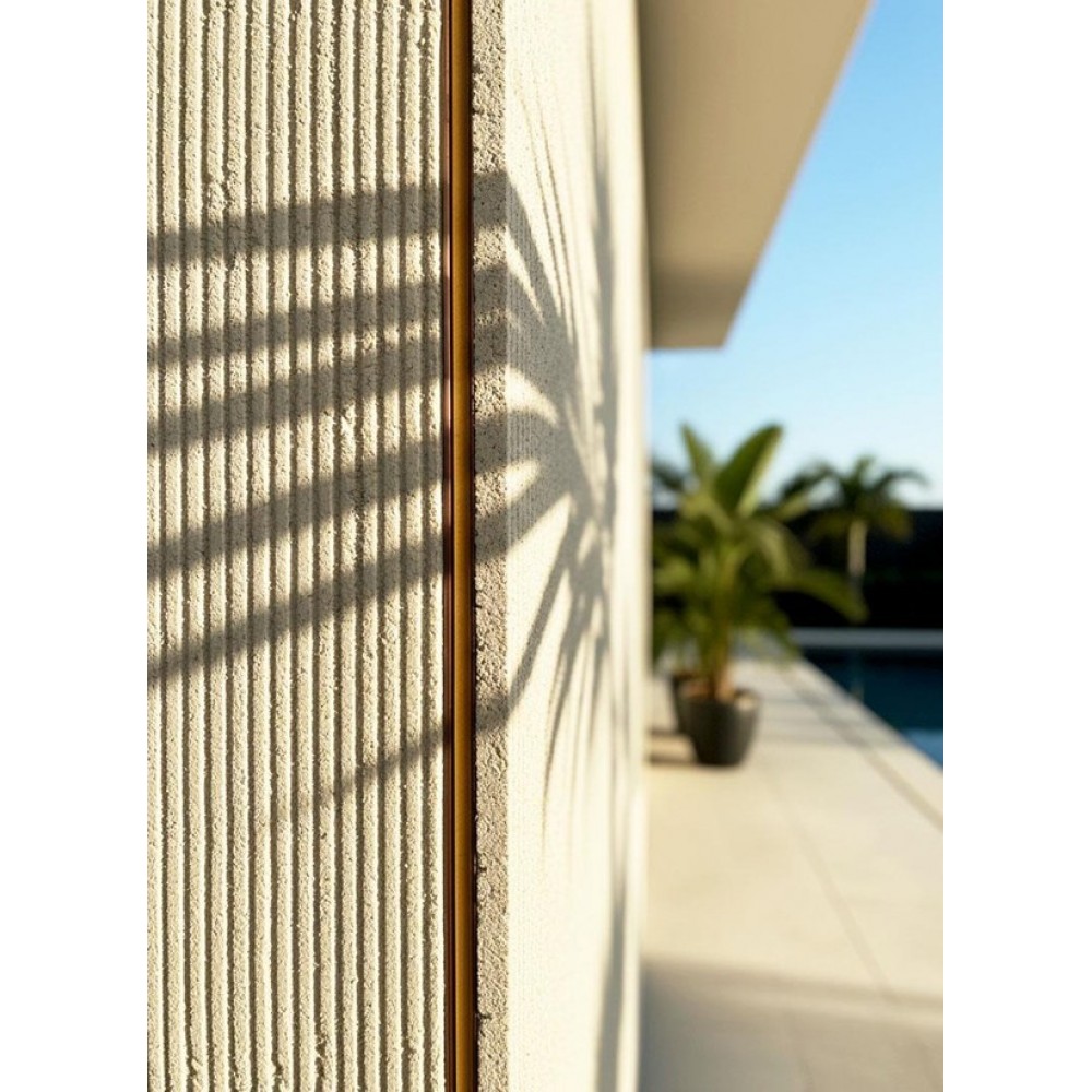PANEL 119020 (ΚΙΒ   8ΤΜΧ) ΕΥΚΑΜΠΤΗΣ ΠΕΤΡΑΣ 600/1200mm LINE STONE BOARD BEIGE WHITE NewPlan