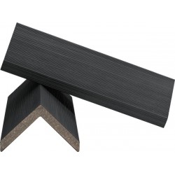 ΓΩΝΙΑ ΓΙΑ PREMIUM  DECK  CHARCOAL 650180  50X50X3600 NewPlan