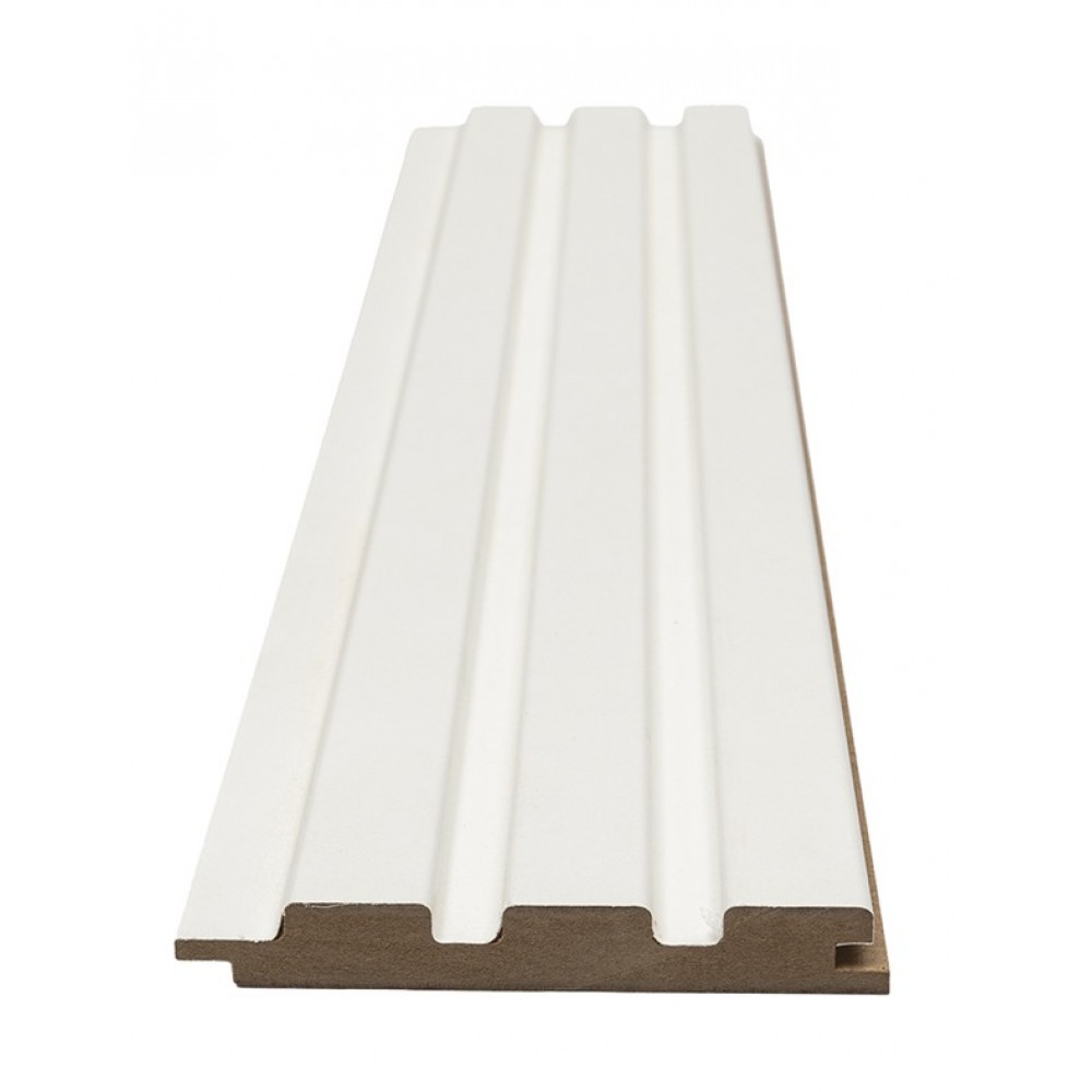 MDF PANEL ΜΕ 3D ΠΗΧΑΚΙΑ 502040 BEAT ST 16/119/2750mm WHITE NewPlan