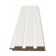 MDF PANEL ΜΕ 3D ΠΗΧΑΚΙΑ 502040 BEAT ST 16/119/2750mm WHITE NewPlan