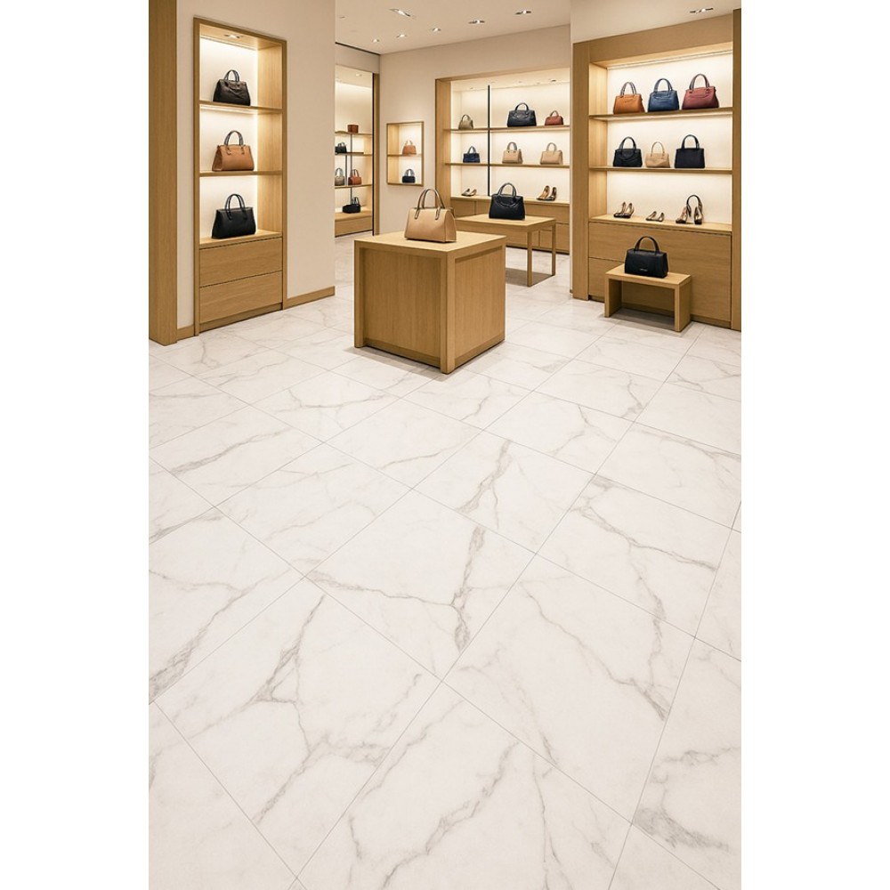BASIC LVT ΒΙΝΥΛΙΚΟ ΠΛΑΚΑΚΙ 2mm CALACATTA MARBLE 38567 NewPlan