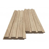 MDF PANEL ΜΕ 3D ΠΗΧΑΚΙΑ 501050 BEAT ST 16/119/2750mm SONOMA OAK NewPlan