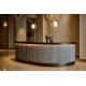 PANEL 113050 (ΚΙΒ   8ΤΜΧ) ΕΥΚΑΜΠΤΗΣ ΠΕΤΡΑΣ 600/1200mm RIPPLE BOARD MEDIUM GREY NewPlan