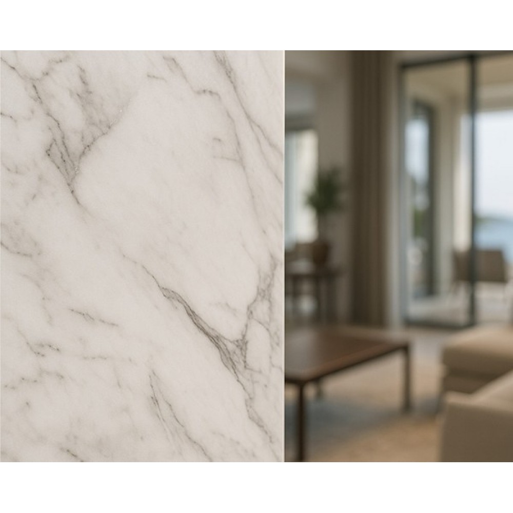 PVC MEGA PANEL 2.8/1220/2800mm CARRARA BIANCO 101 NewPlan