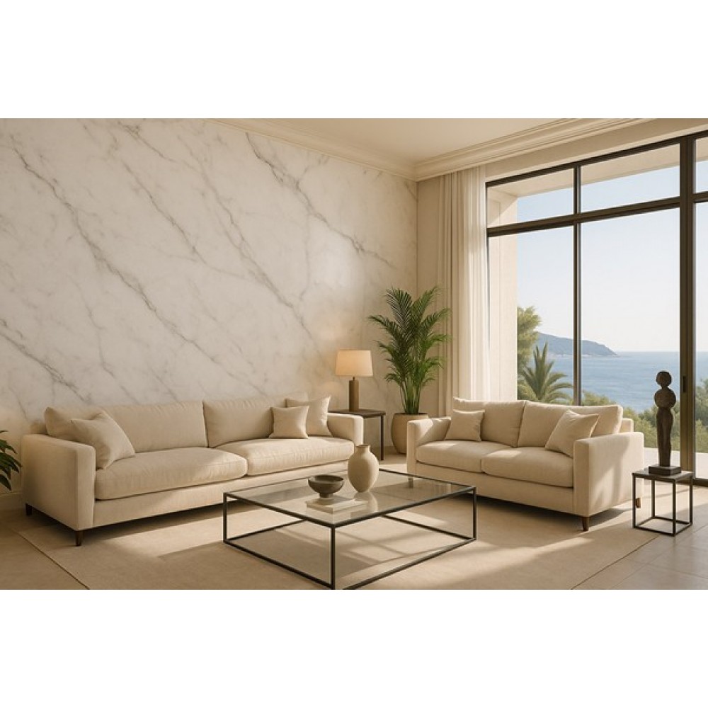 PVC MEGA PANEL 2.8/1220/2800mm CARRARA BIANCO 101 NewPlan