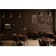 PS PANEL  ΜΕ 3D ΠΗΧΑΚΙΑ 08 RESIDENCE 21/122 mm DARK BROWN OAK NewPlan