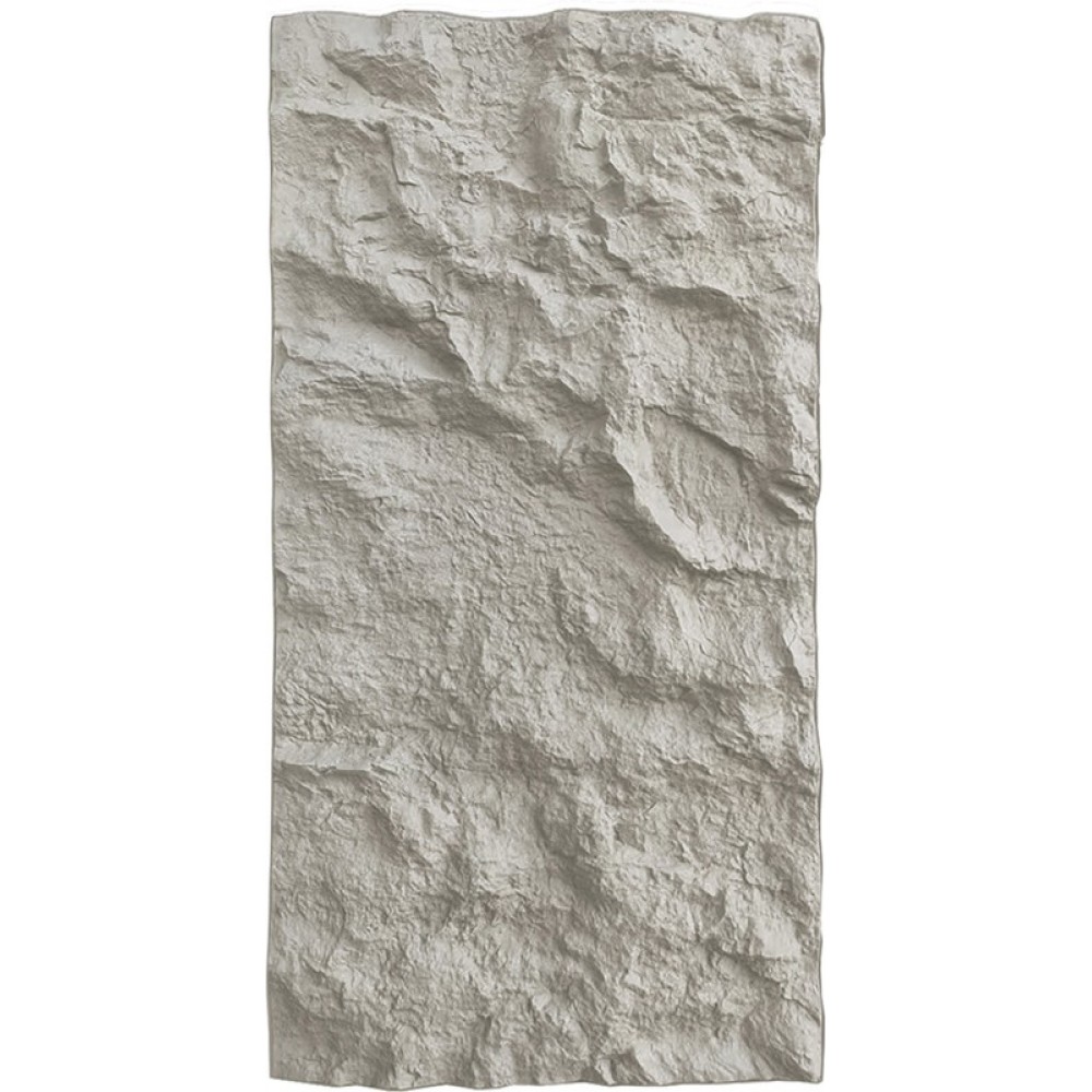 PANEL PU ΤΕΧΝΗΤΗΣ ΠΕΤΡΑΣ 323040 MOUNTAIN ROCK 600/1200mm LIGHT GREY NewPlan