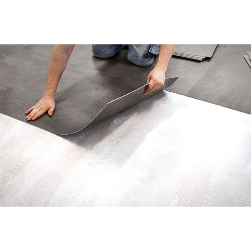 CLASSIC LVT ΒΙΝΥΛΙΚΟ ΠΛΑΚΑΚΙ 2.5mm CONCRETE D.GREY 21009 NewPlan