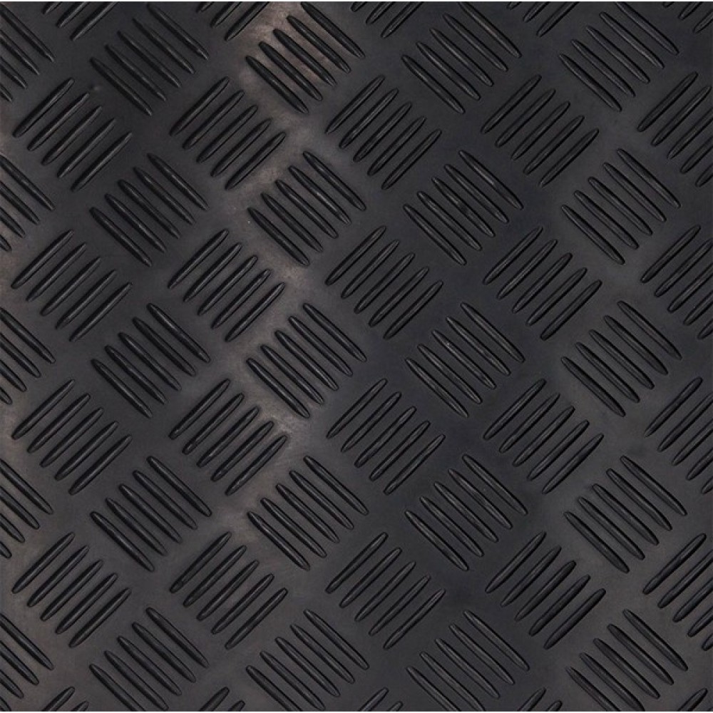 ΔΑΠΕΔΟ ΚΑΟΥΤΣΟΥΚ 9005 3mm CHECKER ΛΑΜΑΡΙΝΑ 1.5Μ NewPlan