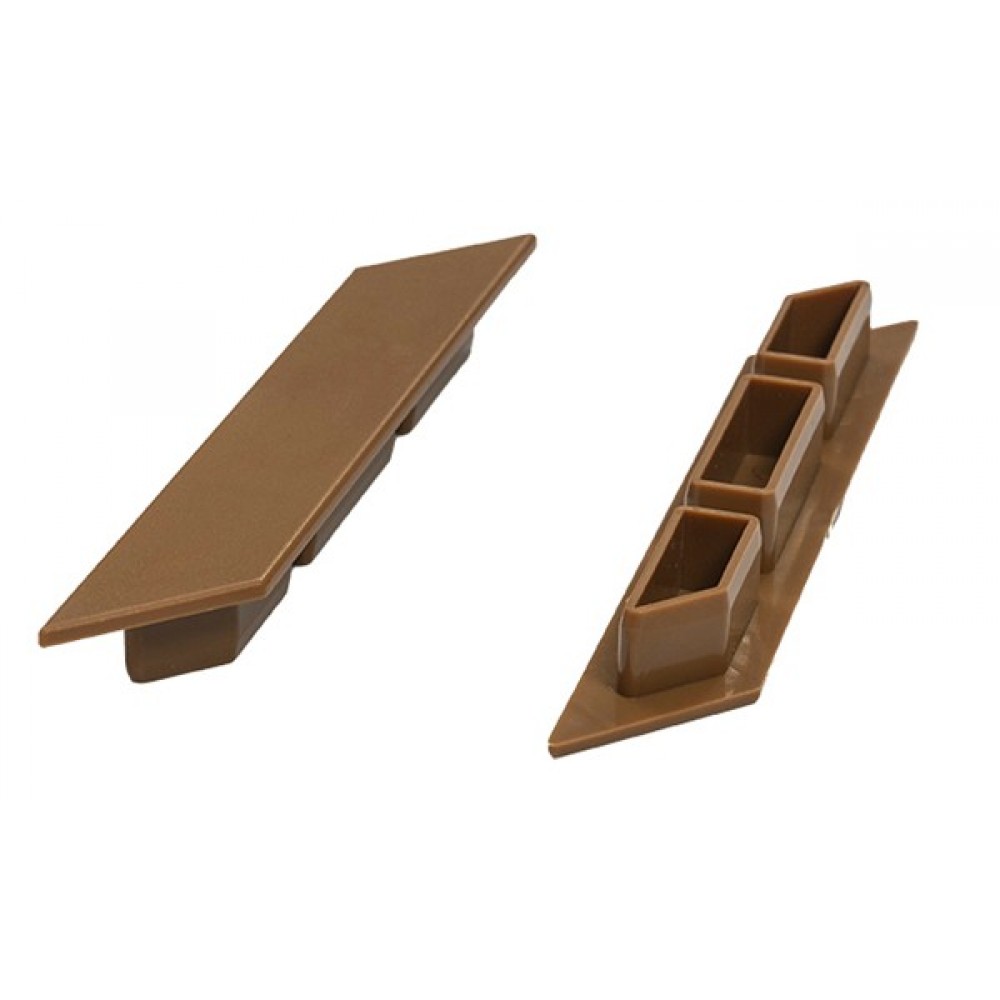 ΤΑΠΑ ΠΛΑΣΤΙΚΗ ΓΙΑ DECK ΠΕΡΙΦΡΑΞΗΣ  Φ12mm 6090  WOOD RIGHT NewPlan
