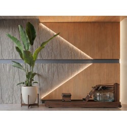 PANEL PU ΤΕΧΝΗΤΗΣ ΠΕΤΡΑΣ 301040 STONE SKIN 600/1200mm LIGHT GREY NewPlan