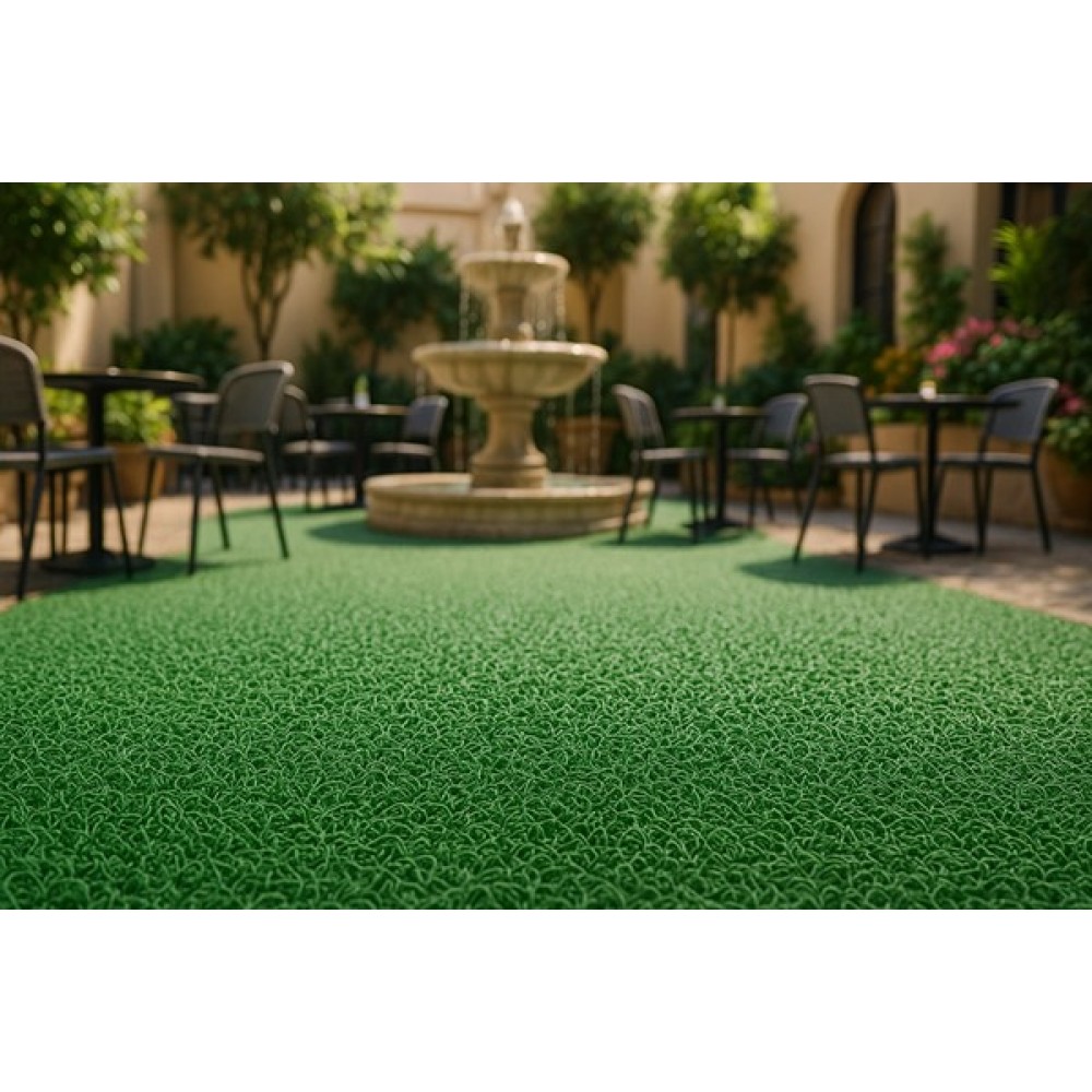 ΠΛΑΣΤΙΚΟ ΔΑΠΕΔΟ SPAGHETTI 12mm GREEN 1.22M NewPlan