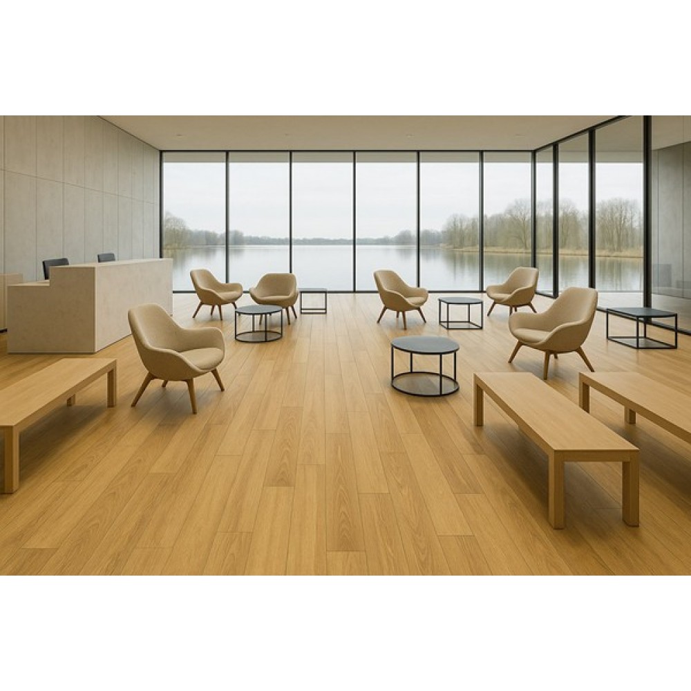 ΠΛΑΣΤΙΚΟ ΔΑΠΕΔΟ TRENTO 263L HONEY OAK 3M NewPlan