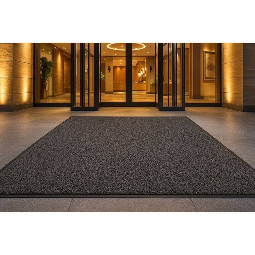 ΠΛΑΣΤΙΚΟ ΔΑΠΕΔΟ SPAGHETTI 17mm DARK GREY 1.22M NewPlan
