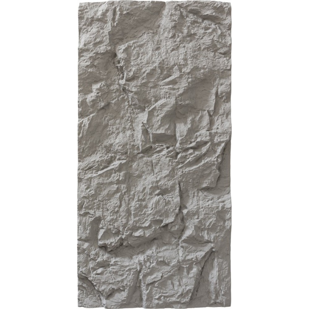 PANEL PU ΤΕΧΝΗΤΗΣ ΠΕΤΡΑΣ 321040 MOUNTAIN ROCK 600/1200mm LIGHT GREY NewPlan