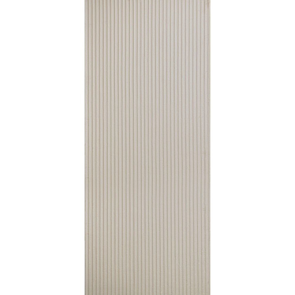 GIGA PANEL 1200/2800mm (ΣΕΤ 2ΤΜΧ)  ΕΥΚΑΜΠΤΗ ΠΕΤΡΑ 113020 RIPPLE BOARD BEIGE WHITE NewPlan