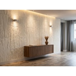 PANEL PU ΤΕΧΝΗΤΗΣ ΠΕΤΡΑΣ 301020 STONE SKIN 600/1200mm BEIGE WHITE NewPlan